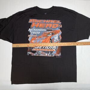 3XL Michael Head Jr Graphic Print Dirt Track Racing Tee T-Shirt New without Tag